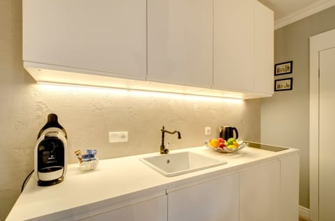 Deluxe Studio Suite | Private kitchenette | Mini-fridge, stovetop, espresso maker, coffee/tea maker