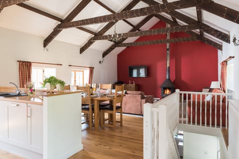 Stunning open plan top floor