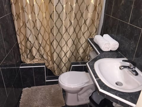 Standard Double or Twin Room | Bathroom | Shower, free toiletries, hair dryer, towels