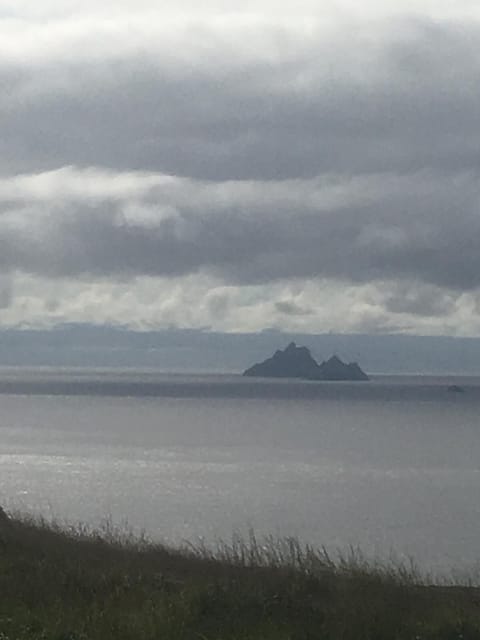 View of Skelligs Rock from the Skellig Ring Drive
