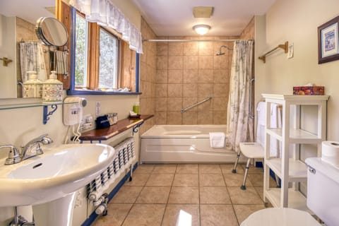 Comfort Room (maximum 2 people) | Bathroom | Free toiletries, hair dryer, towels