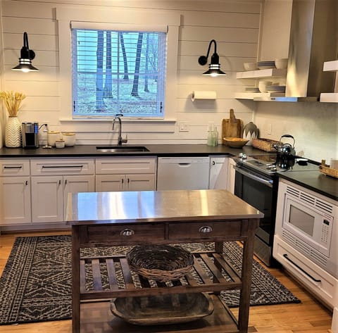 Bright kitchen with all you need.