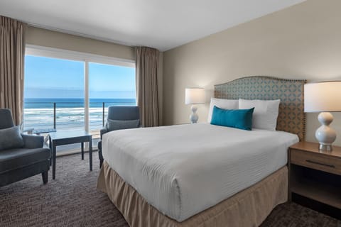 One Bedroom Suite with Ocean View | 1 bedroom, blackout drapes, free WiFi, bed sheets