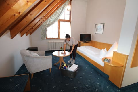 Single Room | Bathroom | Shower, free toiletries, hair dryer, towels