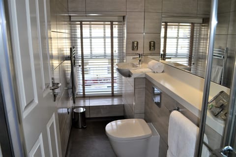 Large Double Room | Bathroom | Shower, free toiletries, hair dryer, towels
