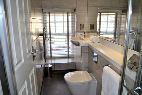 Double Room | Bathroom | Shower, free toiletries, hair dryer, towels