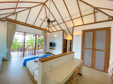 Villa by The Sea | Living area | 43-inch flat-screen TV with digital channels, TV