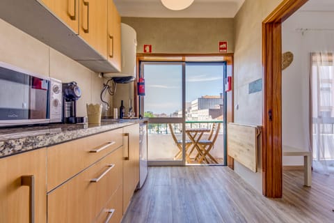 Comfort Room, 1 Bedroom, River View | Private kitchen | Fridge, microwave, stovetop, espresso maker