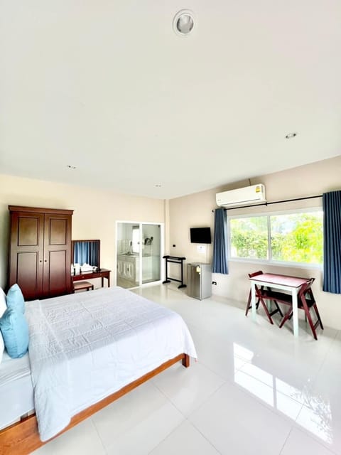 Standard Villa, 1 Bedroom | Living area | Flat-screen TV