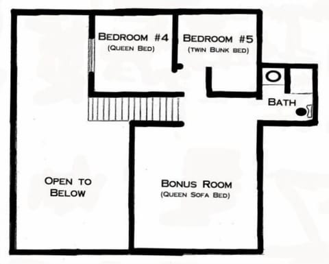 Upstairs Floor Plan