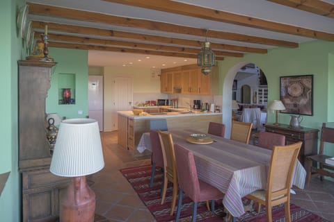 Dining room and new kitchen