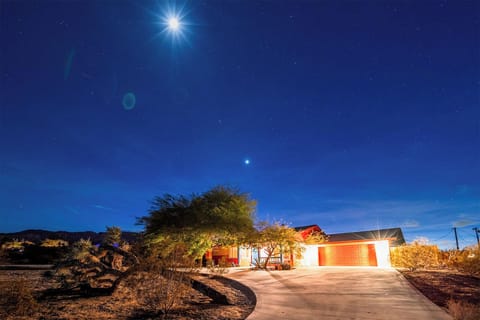 Illuminating night skies.