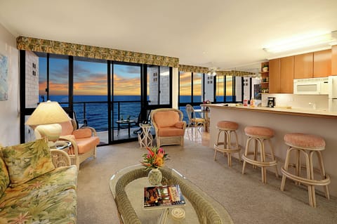 Living Area at Sunset