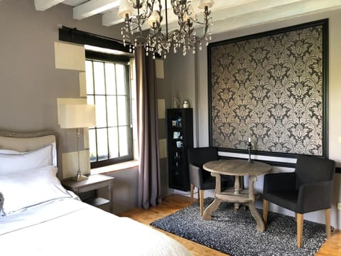 Individually decorated, individually furnished, blackout drapes