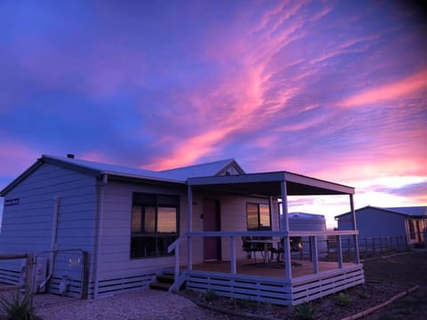 Front of property - evening/night