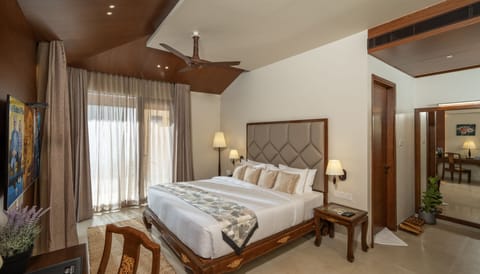 Premium Pool View Villa | Egyptian cotton sheets, premium bedding, down comforters, minibar