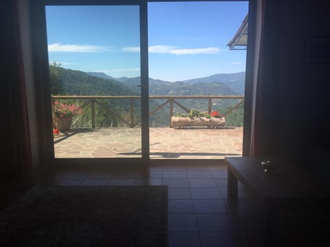 View from lounge patio doors