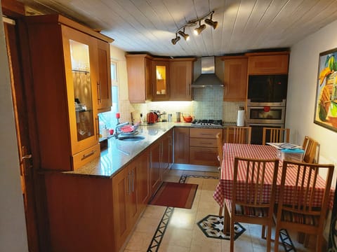 KITCHEN - Gas hob, electric oven, dishwasher, microwave, toaster, washer dryer