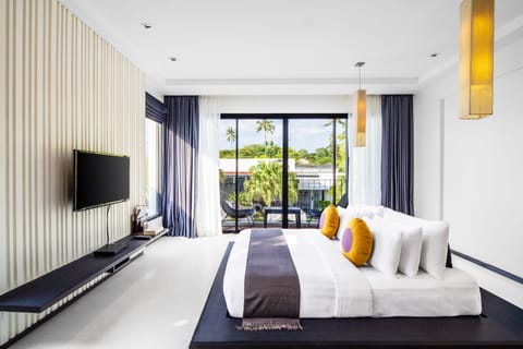 The Pool Villa | Premium bedding, minibar, in-room safe, individually furnished