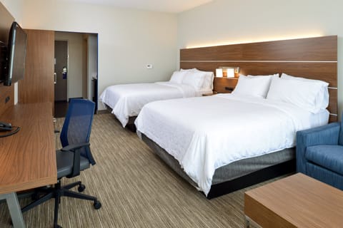 Suite, 2 Queen Beds (Additional Living Area) | Premium bedding, in-room safe, desk, blackout drapes