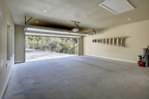 Two car garage