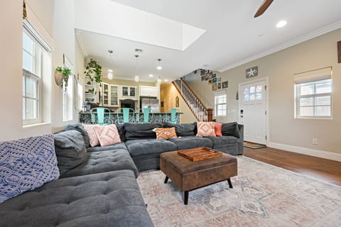 Our oversized family room.