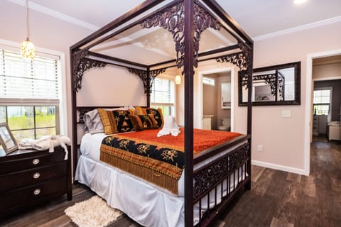 Sanctuary House | 1 bedroom, premium bedding, memory foam beds, individually decorated