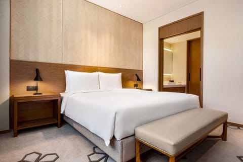 Suite, 1 King Bed with Sofa bed | 1 bedroom, minibar, in-room safe, desk