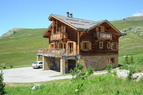 Enjoy your mountain adventures from this location.