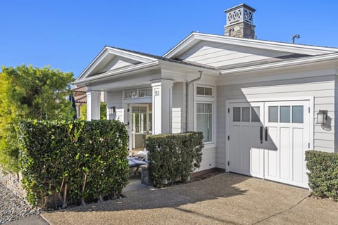 Cottage as seen from the driveway off Penny Lane
