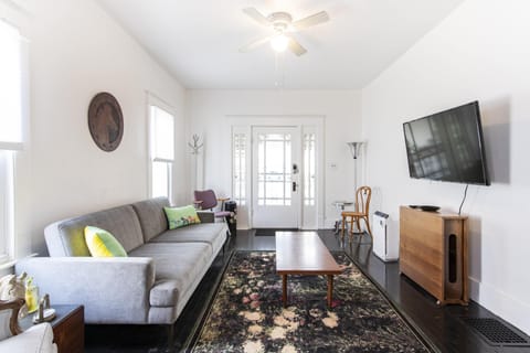 Main living room - adjustable position flat screen tv.  Netflix and amazon prime