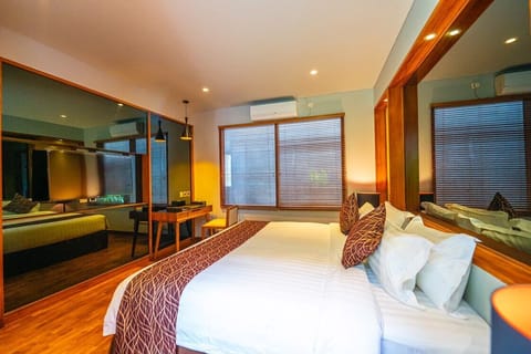 Three Bedrooms Private Pool Villa | Premium bedding, down comforters, in-room safe, desk
