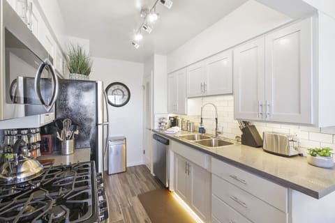 Update your kitchen with modern appliances and sleek design.