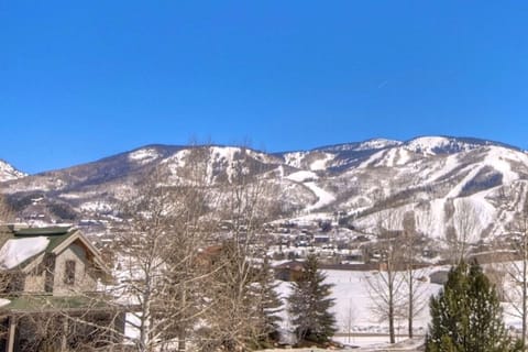 Stunning view of the slopes right from your unit.