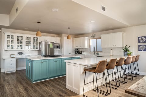 Kitchen with Barstools