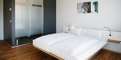 Hypo-allergenic bedding, desk, soundproofing, free WiFi