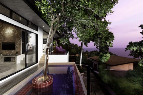 1-Bedroom Pool Villa (Purple) | Terrace/patio