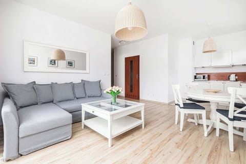 Cosy living room with grey sofa, perfect atmosphere for spending time with loved ones