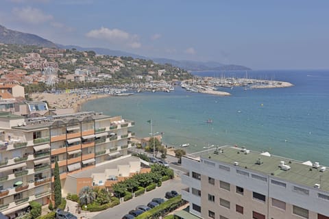 View from the balcony, sea side
