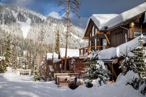 Looking down the ski run. Chair 6 and base lodge are a short walk or ride down