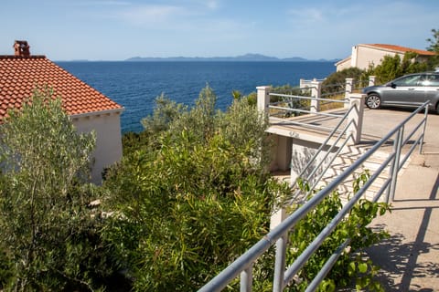 Ample parking and steps to the house from the road