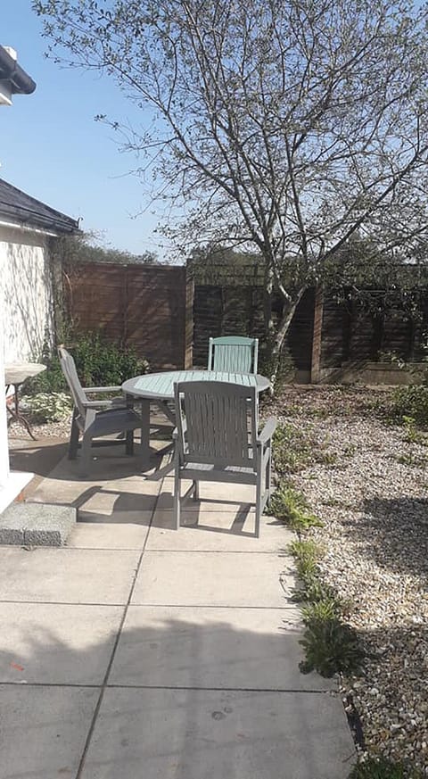 Outdoor seating so you can enjoy the sun