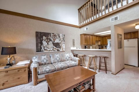 Living room, pullout couch