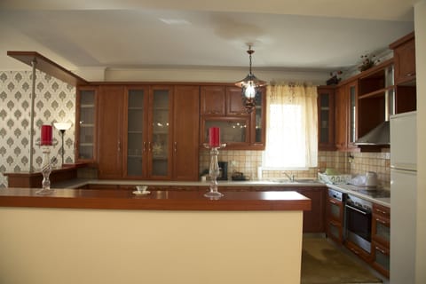 Luxury Apartment, 3 Bedrooms | Private kitchen | Fridge, oven, stovetop, dishwasher