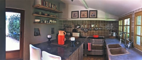 Bastide 1 kitchen has 2 range cookers and 2 dishwashers perfect for large groups