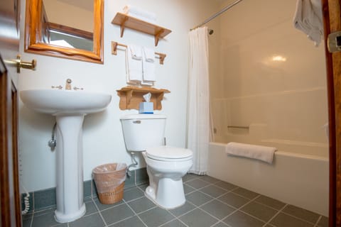 Room, 1 Queen Bed, Non Smoking (Room # 3 upstairs) | Bathroom | Free toiletries, hair dryer, towels, soap