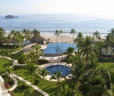 Pool View from balcony