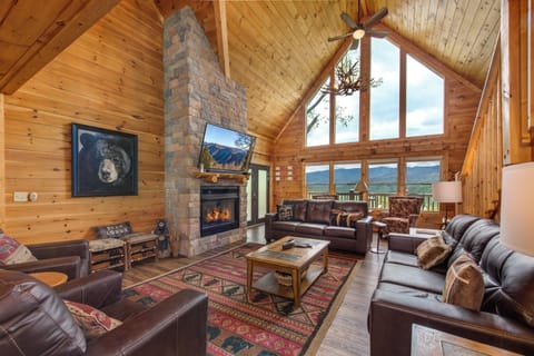 Living room with View