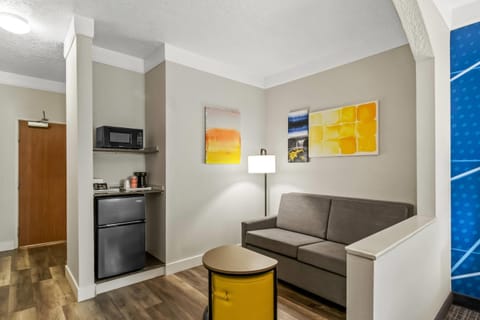 In-room safe, desk, blackout drapes, iron/ironing board