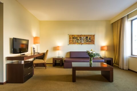 Family Suite (2 Adults + 2 Children) | Living area | LCD TV